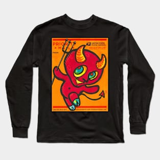 Dancing Devil slap Long Sleeve T-Shirt